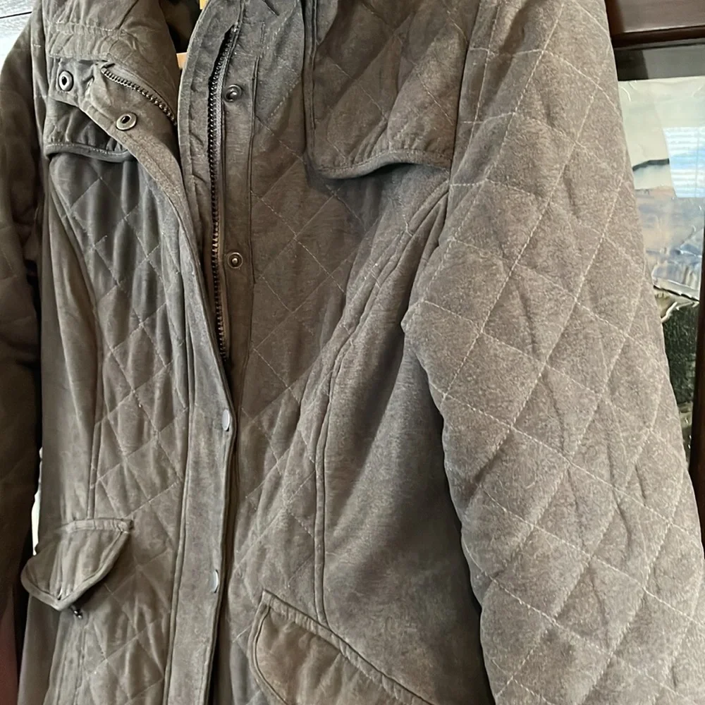 Dubarry of Ireland womens coat - grey - size EU36 UK10 US6 - Picture 3 of 11